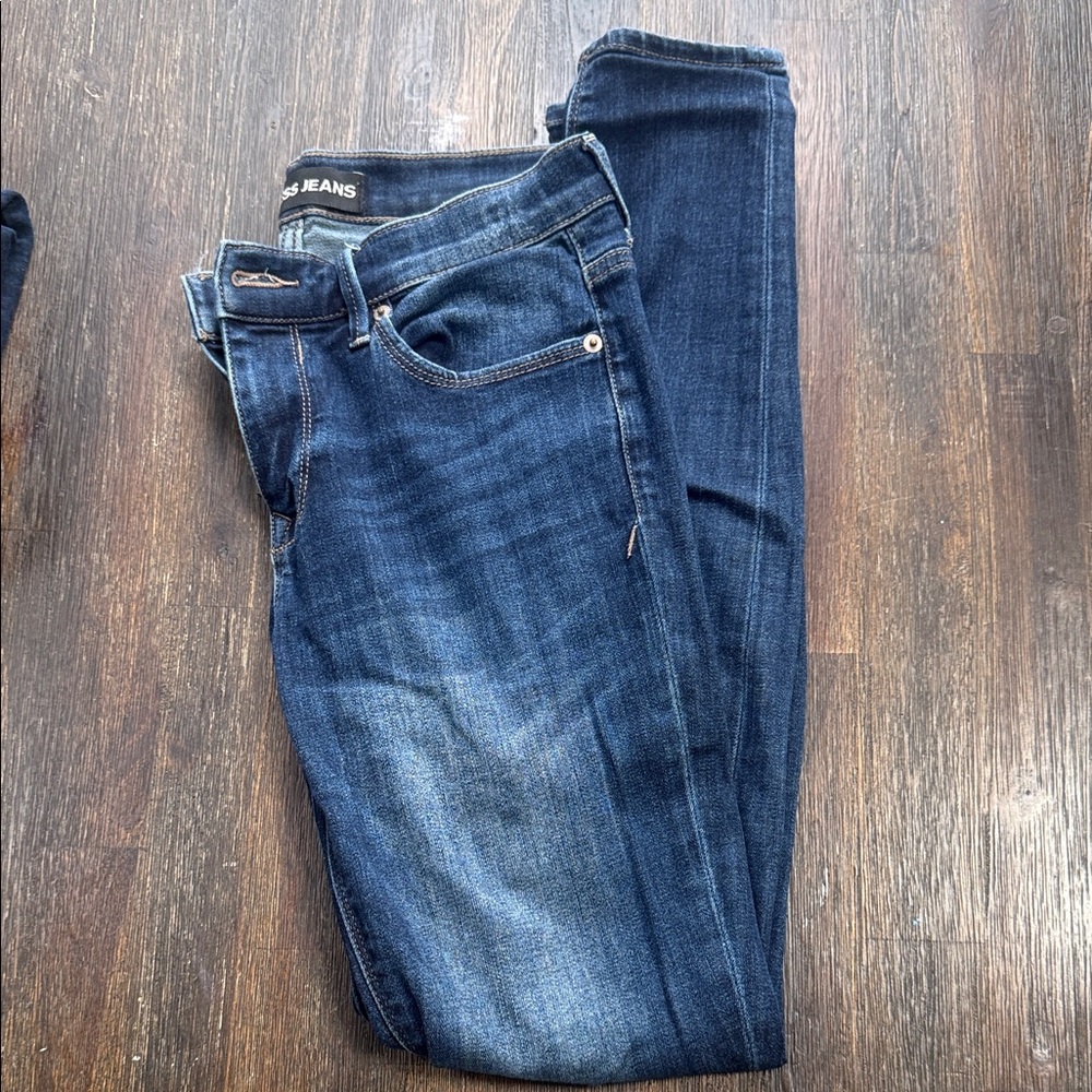 *LIKE NEW* Express Dark Blue Women's Skinny Jeans